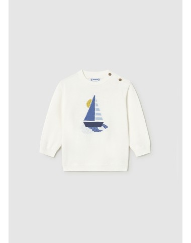 Maglioncino in filo barca Cardigan e Maglia