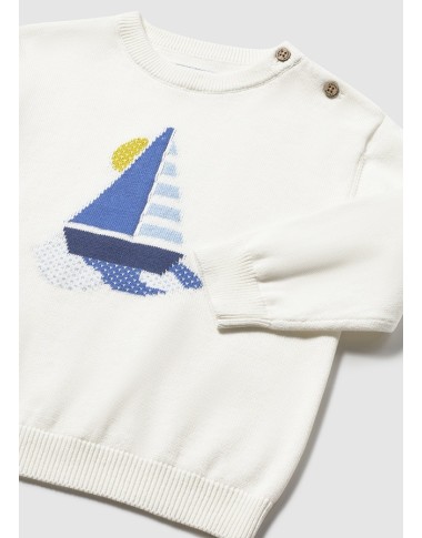 Maglioncino in filo barca Cardigan e Maglia