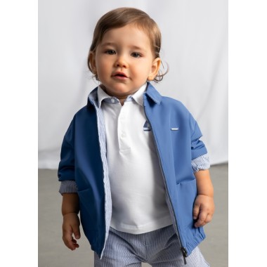 Giacca a vento reversibile Cappotto e Giubbino