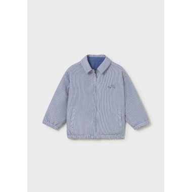 Giacca a vento reversibile Cappotto e Giubbino