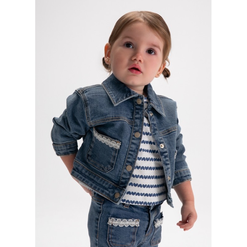 Giacca di jeans Cappotto e Giubbino