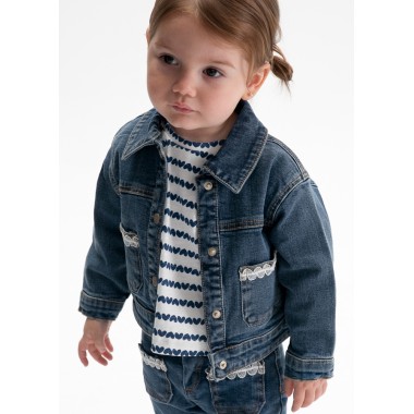 Giacca di jeans Cappotto e Giubbino