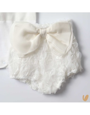 Camicia seta e culotte fiocco Completo e Pagliaccetto