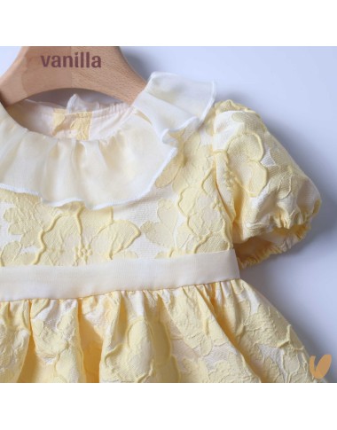 Abito Damascato collo volant Abito e Tute