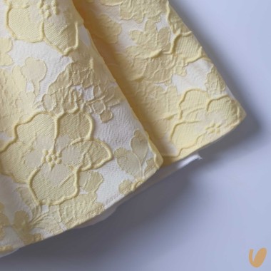 Abito Damascato collo volant Abito e Tute