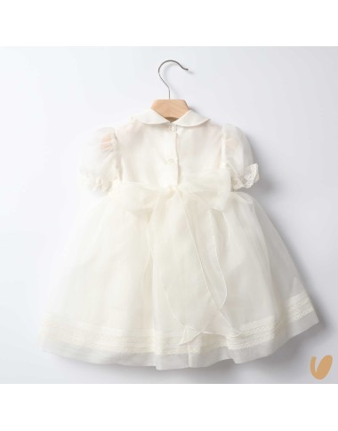 Dress in silk dot dot organza