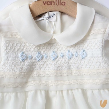 Completo battesimo in seta Battesimo