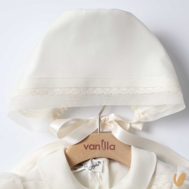 Completo battesimo in seta Battesimo