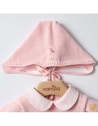 Completo nascita in filo e piquè di cotone Set Nascita e Uscita Clinica