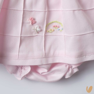 Completo nascita in filo e piquè di cotone Set Nascita e Uscita Clinica