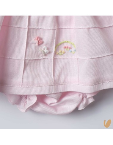 Complete birth in wire and cotton piquè