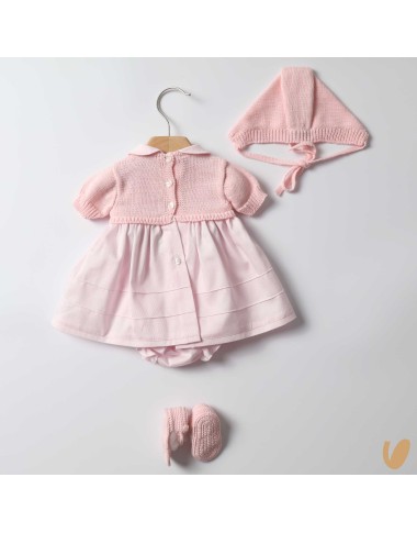 Complete birth in wire and cotton piquè