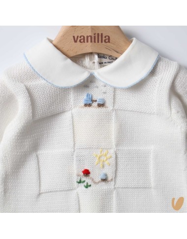 Complete Birth in hand embroidered