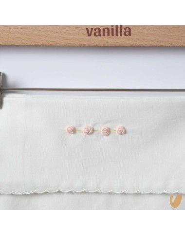 Hand embroidered sheet