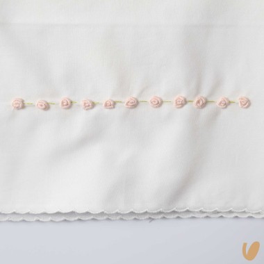 Lenzuolo ricamato a mano Coperte e Lenzuola