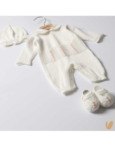 Complete birth embroidered wire