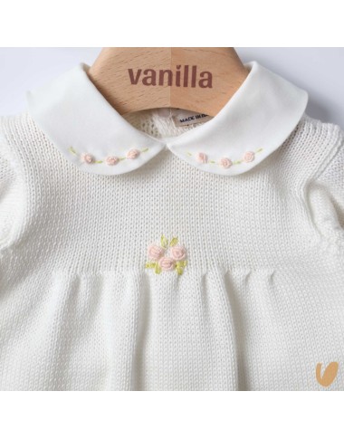 Completo nascita in filo ricamato Set Nascita e Uscita Clinica