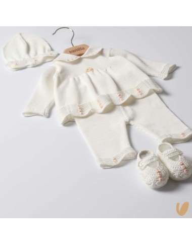 Complete birth embroidered wire