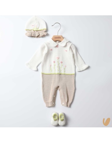 Complete birth embroidered wire