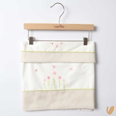 Lenzuolo ricamato a mano Coperte e Lenzuola