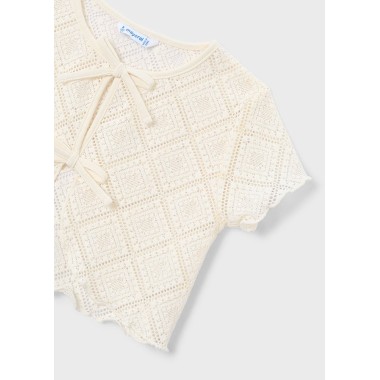 Completo top e blusa crochet Camicia e Blusa