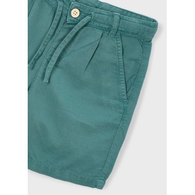 Bermuda misto lino relaxed          jeans e Bermuda