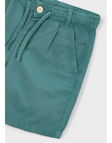 Relaxed Linen Mixed Bermuda