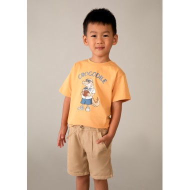 Bermuda misto lino relaxed          jeans e Bermuda