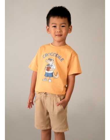 Bermuda misto lino relaxed          jeans e Bermuda