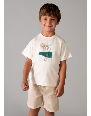 Complete shirt and Bermuda Seersucker