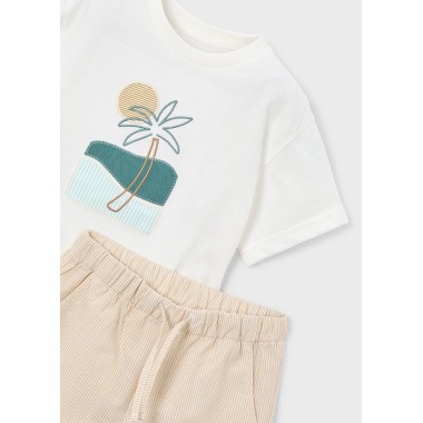 Completo shirt e bermuda seersucker     T-Shirt e Polo