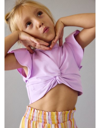 Completo blusa e short righe Completo