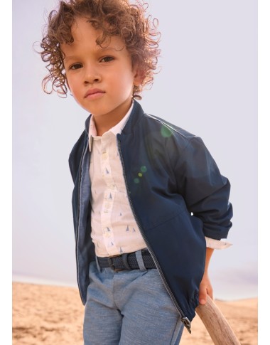 Giacca a vento reversibile Cappotto e Giubbino