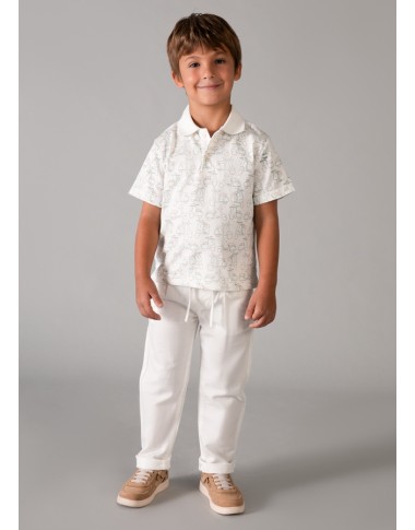 Pantalone misto lino relaxed        Pantaloni