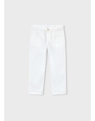 Pantalone misto lino relaxed        Pantaloni