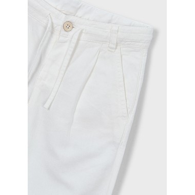 Pantalone misto lino relaxed        Pantaloni