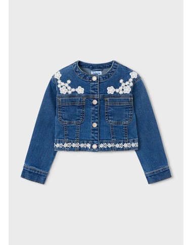 Giacca di jeans guipur           Giacca e Giubbino