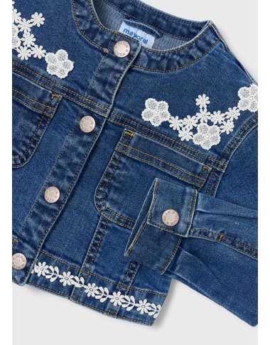 Giacca di jeans guipur           Giacca e Giubbino