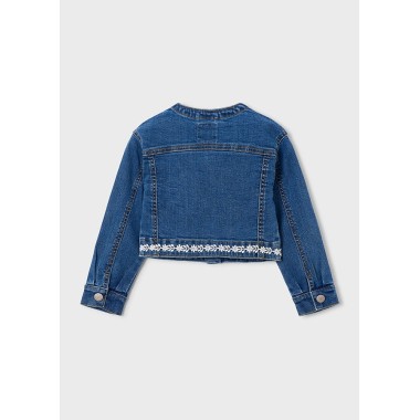 Giacca di jeans guipur           Giacca e Giubbino