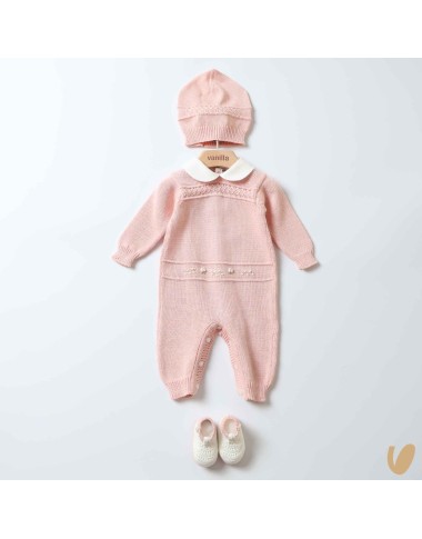 Completo nascita in filo di cotone Set Nascita e Uscita Clinica