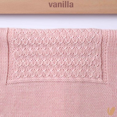 Coperta in filo di cotone ricamata Coperte e Lenzuola