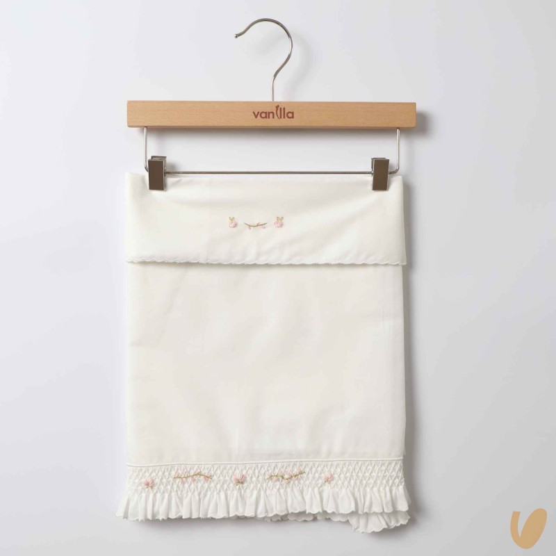 Lenzuolo ricamato a mano Coperte e Lenzuola