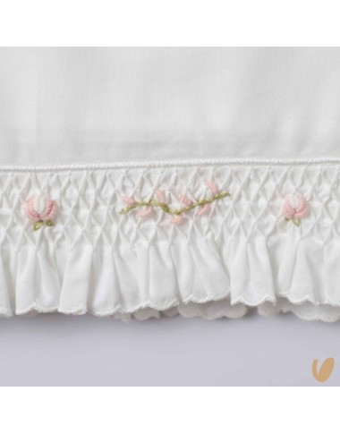 Hand embroidered sheet