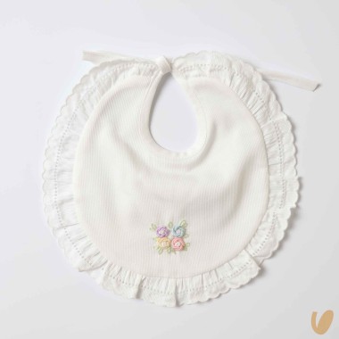 Bavetta con fiori Mussole e Bavette