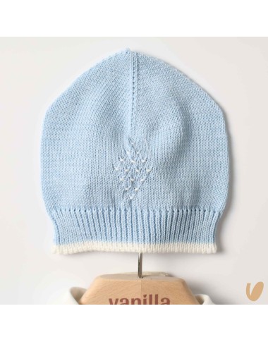 Completo nascita in filo rombi e nodo d'amore Set Nascita e Uscita Clinica