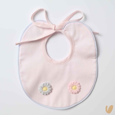 Bavetta con fiori Mussole e Bavette