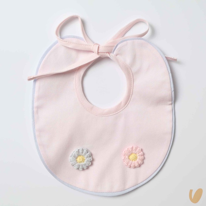 Bavetta con fiori Mussole e Bavette