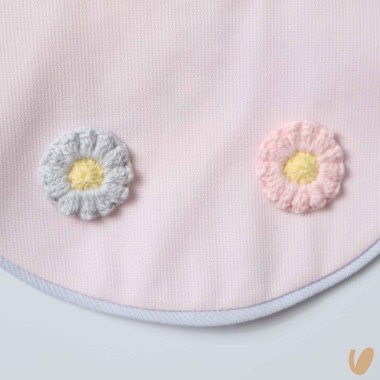Bavetta con fiori Mussole e Bavette