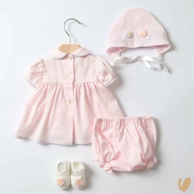 Completo nascita in piquè Set Nascita e Uscita Clinica