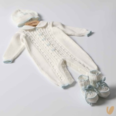 Completo nascita in filo nodo d'amore Set Nascita e Uscita Clinica